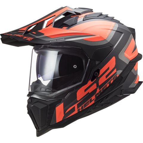 LS2 MX701 EXPLORER ALTER MATT BLACK FL.ORANGE-06 M