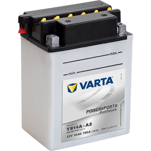 Varta 12V/14Ah moto (YB14A-A2 (CB14A-A2)) Freshpack