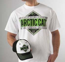 COMBO, HAT/TEE ARCTIC CAT