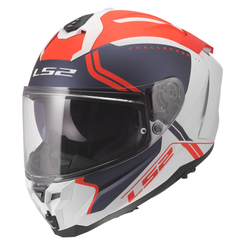 LS2 FF817 CHALLENGER II TITAN WHITE BLUE RED 3XL