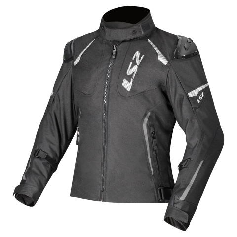 LS2 ZOOM LADY JACKET BLACK