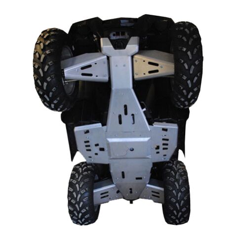 Ricochet ATV Polaris Sportsman XP550/850 2011-12, Skidplate Set with cover plate