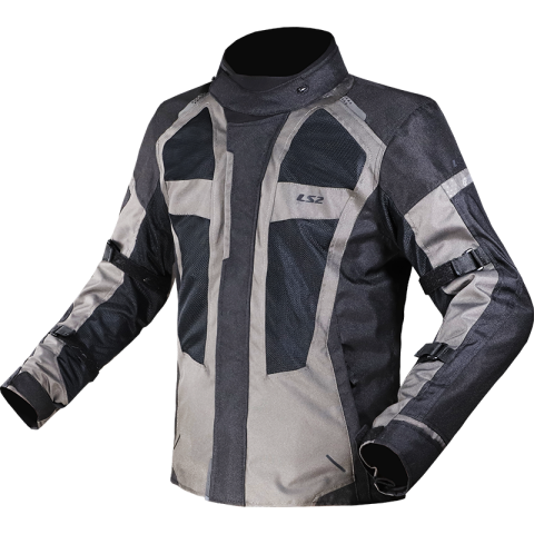 LS2 SCOUT MAN JACKET BLACK DARK GREY XXL