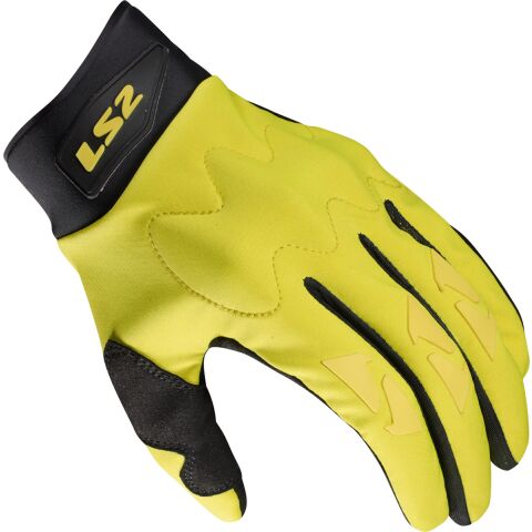 LS2 HIKER MAN GLOVES H-V YELLOW S