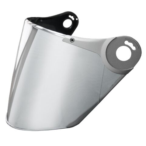 LS2 VISOR OF560/OF575 IRIDIUM SILVER  (TRAVIS, ROCKET II)