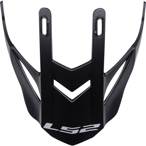 LS2 MX437 PEAK MATT BLACK