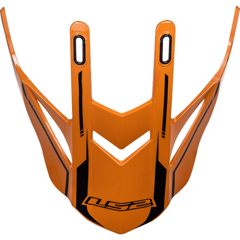 LS2 MX437 PEAK CORE BLACK ORANGE