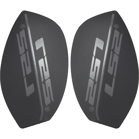 LS2 FF900 PLATE CHIN BAR MATT BLACK