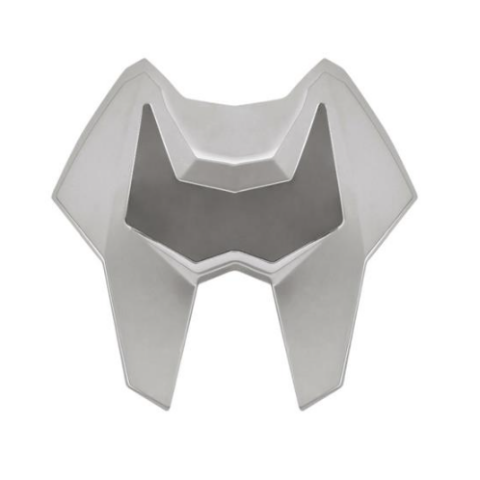 LS2 AIR VENT UPPER GLITTER WHITE FF901