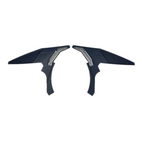 LS2 FF901 PLATE RATCHET MATT BLACK