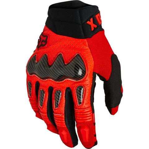 FOX Bomber Glove Ce - 4XL, Fluo RED MX