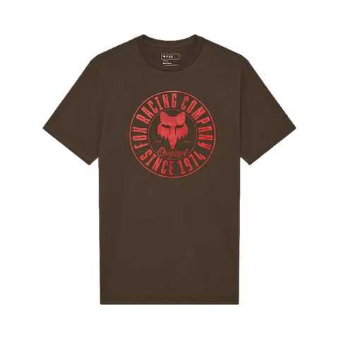 FOX Emblem Ss Prem Tee - XXL, Military Green