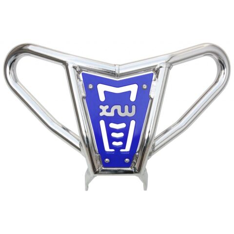 XRW FRONT BUMPER X17 POLISHED PHD BLUE - KAWASAKI KFX 450