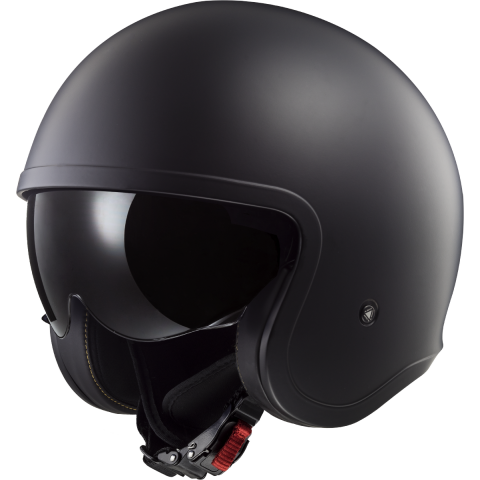 LS2 OF599 SPITFIRE II SOLID MATT BLACK-06 XXL