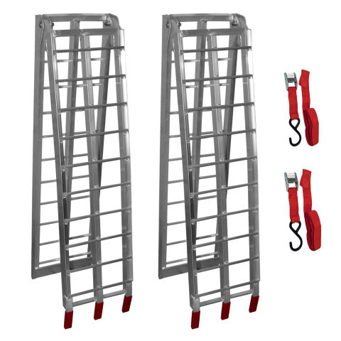 SHARK ATV, MOTO Aluminum RAMPS (2pcs) load capacity max. 680 kg