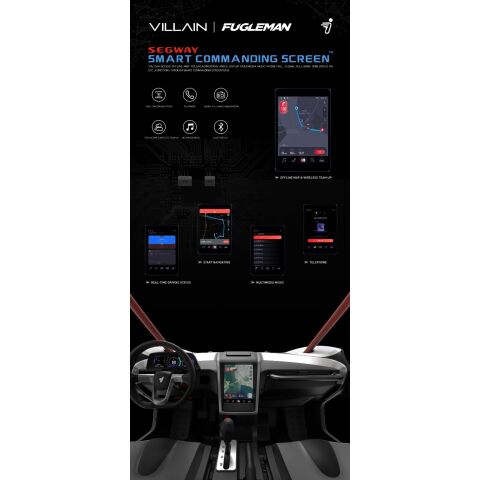 UTV/SSV Smart Commanding Screen Stand Po
