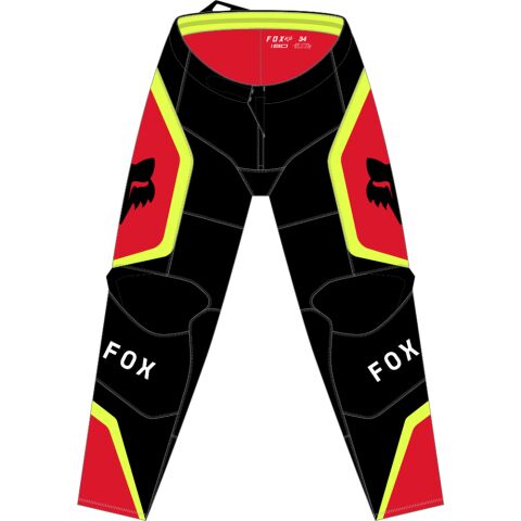 FOX 180 Ballast Pant - 38, Black/Red MX24