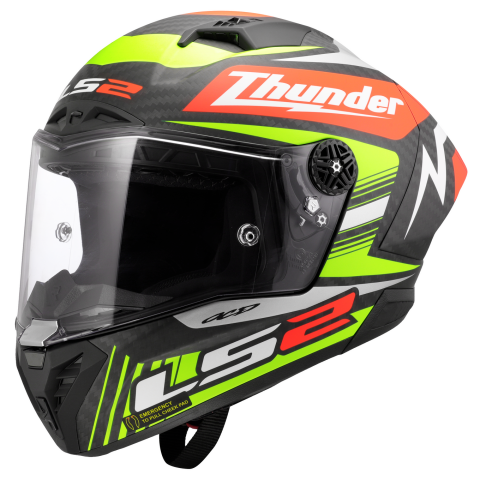 LS2 FF805 THUNDER GP AERO REPLICA BLACK-06 M