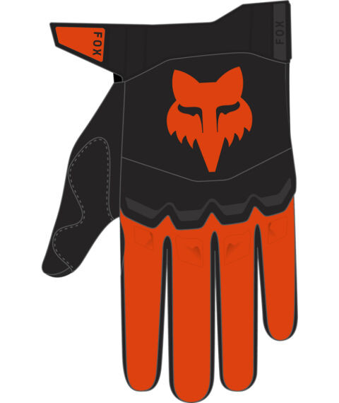 FOX Dirtpaw Glove Ce - 3X, Fluo Orange MX24