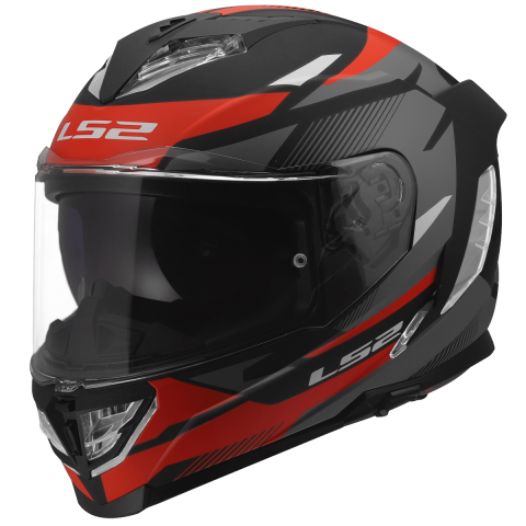 LS2 FF818 STORM III KOMAI BLACK RED XXS