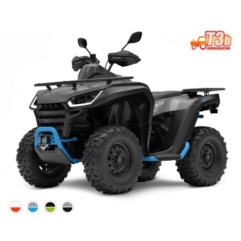 Segway Snarler AT6 S, T3b, Silver/Blue