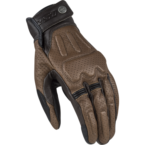 LS2 RUST MAN GLOVES BROWN LEATHER XXL