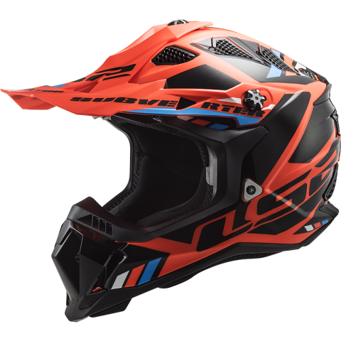 LS2 MX700 SUBVERTER STOMP FLUO ORANGE BLACK-06 S
