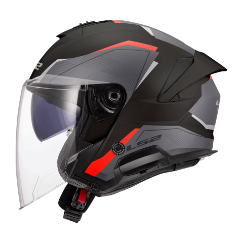 LS2 OF618 VERSO II AIR BLACK RED S