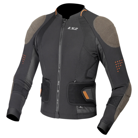 LS2 X-TERRAIN LADY JACKET BLACK GREY XXL