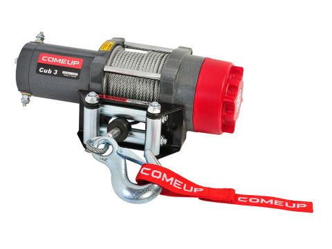 COMEUP Cub 3 12V STD, 3000lbs, steel rope