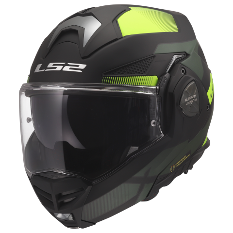 LS2 FF901 ADVANT X NOVA MATT BLACK H-V YELLOW-06 XL