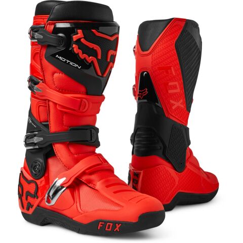 FOX Motion Boot  - 11, Fluo RED MX23