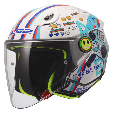 LS2 OF622 FUNNY II NEXT LEVEL WHITE M