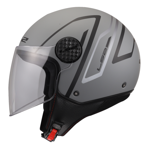 LS2 OF558 SPHERE LUX II MINIM BLACK GREY-06 M