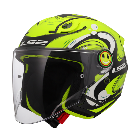 LS2 OF622 FUNNY II GLUP H-VIS YELLOW L