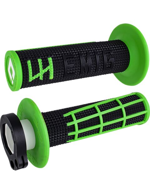 ODI GRIPS EMIG 2.0 - V2 LOCK-ON Grip BLACK/Green