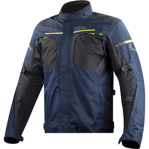 LS2 ENDURANCE MAN JACKET BLUE BLACK H-V YELLOW