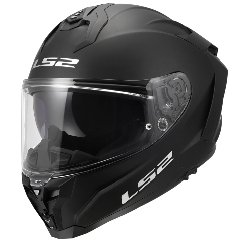 LS2 FF817 CHALLENGER II SOLID MATT BLACK XS