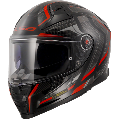 LS2 FF811 VECTOR II ALIZER BLACK RED-06