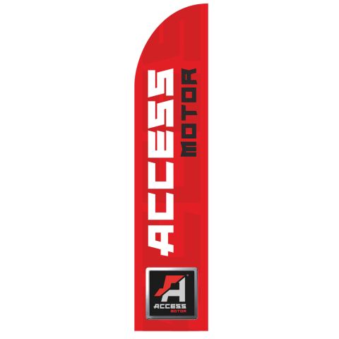 ACCESS Flag 90x400cm 2018