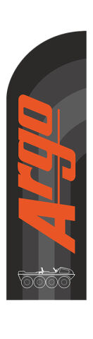 ARGO Flag 60x200cm 2019