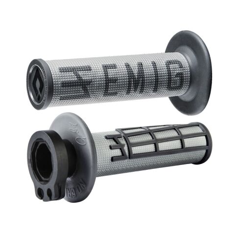 ODI GRIPS MX Lock-on v2 EMIG 4-Stroke Grey/Graphite