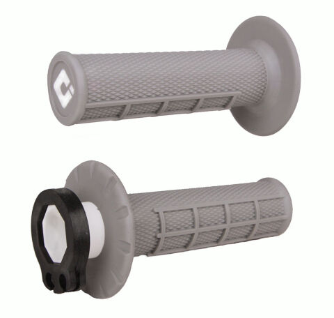 ODI GRIPS MX Lock-on V2 Half-Waffle Soft Grey
