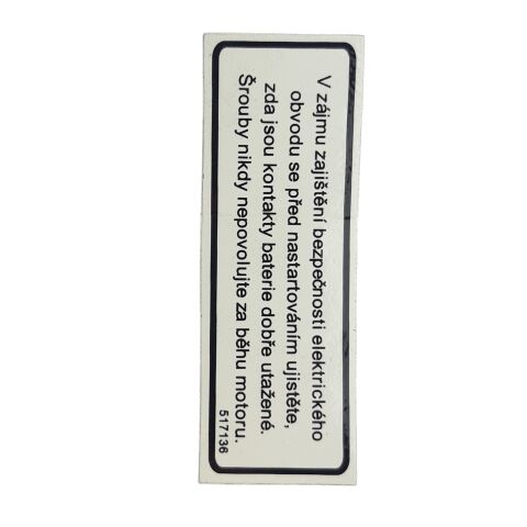 LABEL, BATTERY