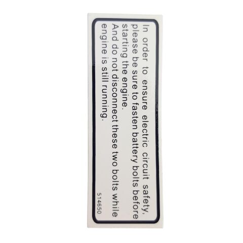 LABEL, BATTERY