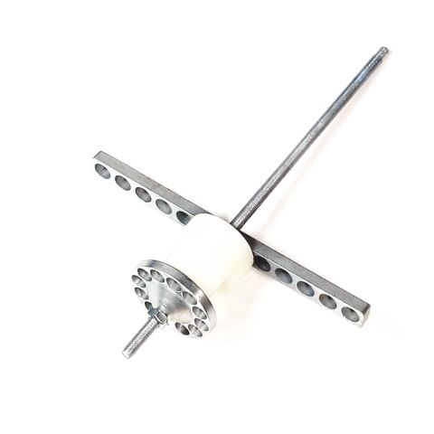 Driven pulley spring compressor