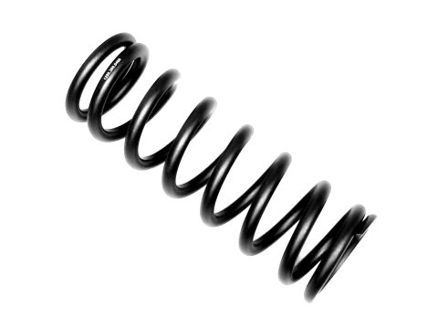 Spring:(T) 12.000 TLG X 3.00 ID X 400 lbs/in, Carbon Black