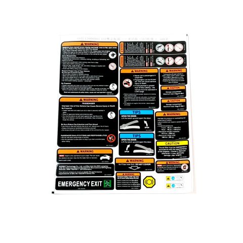 WARNING LABEL(167)