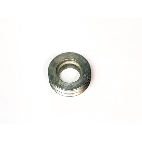 Driven belt wheel