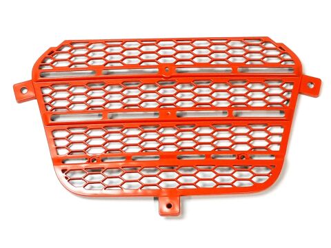 RED FRONT GRILLE